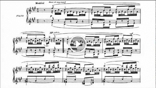 Ravel: Valses nobles et sentimentales - for Piano - 1. Modéré - très franc