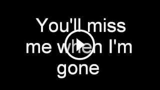 When I'm Gone (Acoustic Version)