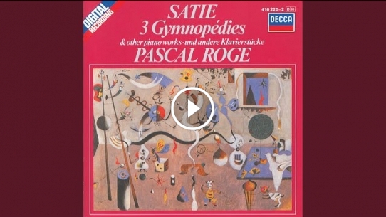 3 Gymnopédies : Satie: 3 Gymnopédies - No. 1 in D Major: Lent et douloureux