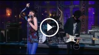 Yeah yeah yeahs - Zero (Live Letterman Show)  April 14, 2009