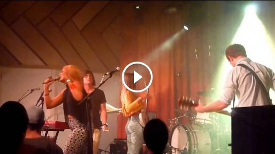 Sheppard - Halfway To Hell Live @ The Beresford Hotel Sydney 15.3.13