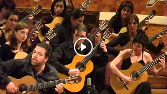 Orquestra De Guitarres De Barcelona - Gaspar Sanz - Danzas Cervantinas, Canarios