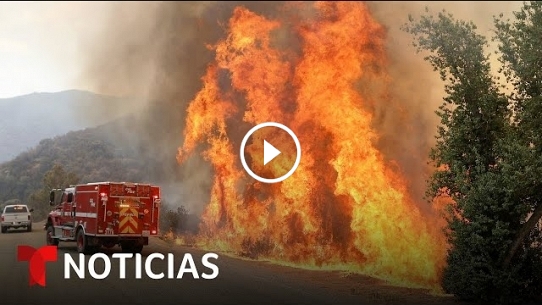 Preocupación por incremento de incendios en la Costa Oeste | Noticias Telemundo