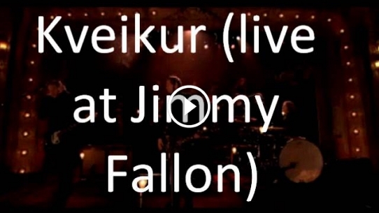 Sigur Rós - Kveikur [Live at Jimmy Fallon]