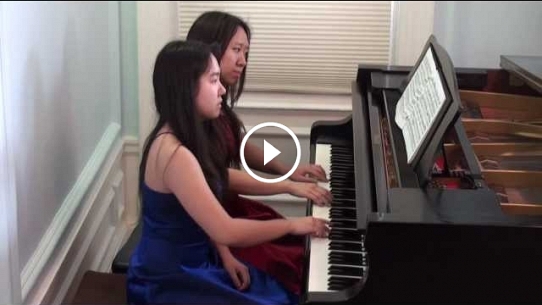 Sonata for Piano duet in C, K.521 : 1. Allegro