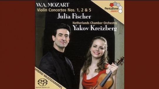 Violin Concerto No. 1 in B-Flat Major, K. 207 (Cadenza by J. Fischer & Y. Kreizberg): I. Allegro moderato