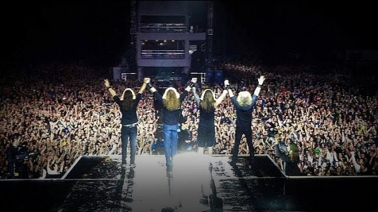 Megadeth in Mexico City - Black Sabbath, Megadeth Tour 2013