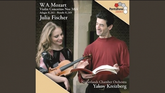 Violin Concerto No. 3 in G Major, K. 216: II. Adagio (Cadenza by Y. Kreizberg)