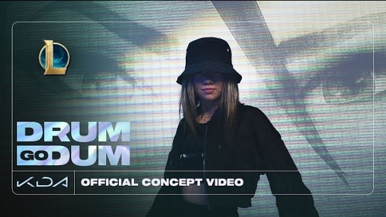 K/DA - DRUM GO DUM ft. Aluna, Wolftyla, Bekuh BOOM (Official Concept Video - Starring Bailey Sok)