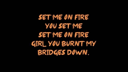 OneRepublic - Burning Bridges (Acoustic) (Lyric Video)
