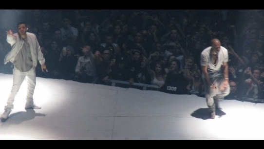 KANYE WEST BRINGS OUT DRAKE IN TORONTO - YEEZUS TOUR (FOREVER & ALL ME)