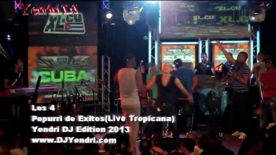 Los 4 - Popurri de exitos (Live Tropicana) 2013