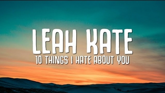 10 Things I Hate About You (Sunday Scaries Remix)