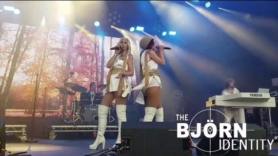 Abba Tribute: The Bjorn Identity, Knowing Me Knowing You Live at The Beach Portrush 2019