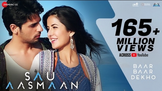 Sau Aasmaan - Full Video | Baar Baar Dekho | Sidharth Malhotra & Katrina Kaif | Armaan