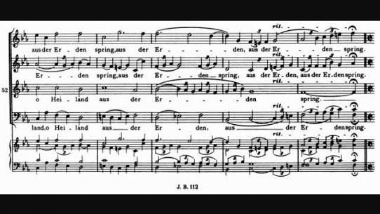 O Heiland, reiss die Himmel auf Op.74, No.2