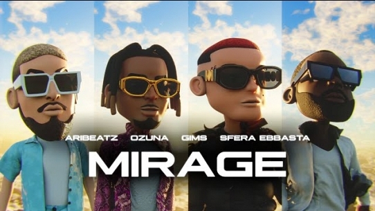 MIRAGE (feat. Ozuna, GIMS & Sfera Ebbasta)